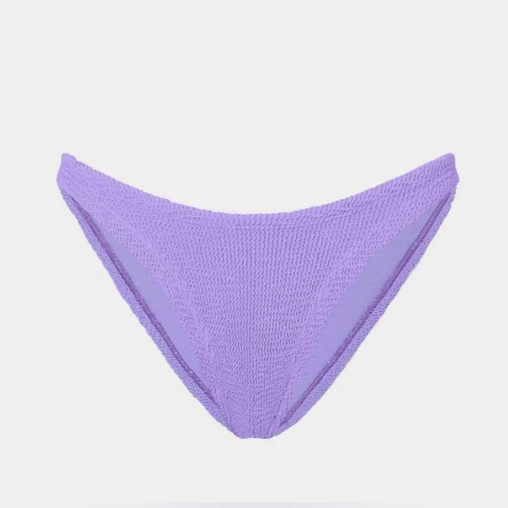 NWT Hunza G Classic Bikini Bottom One Size UK 6-18 (US 2-14) In Lilac
